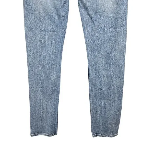 7 For All Mankind Easy Slim Jeans Womens 24 Blue High Rise Straight Stretch - Picture 11 of 11